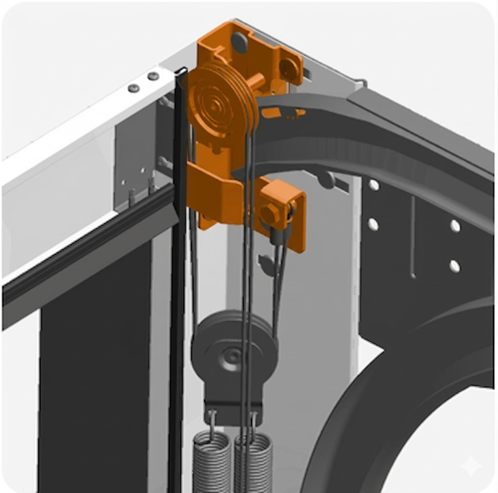 Spare parts for DOCO EXS70 garage door