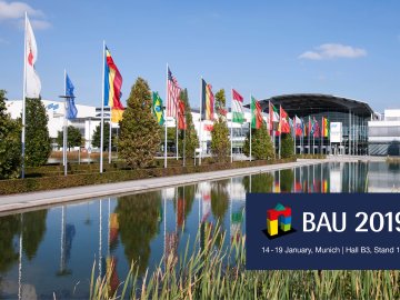 Invitation to the BAU 2019 in Munich